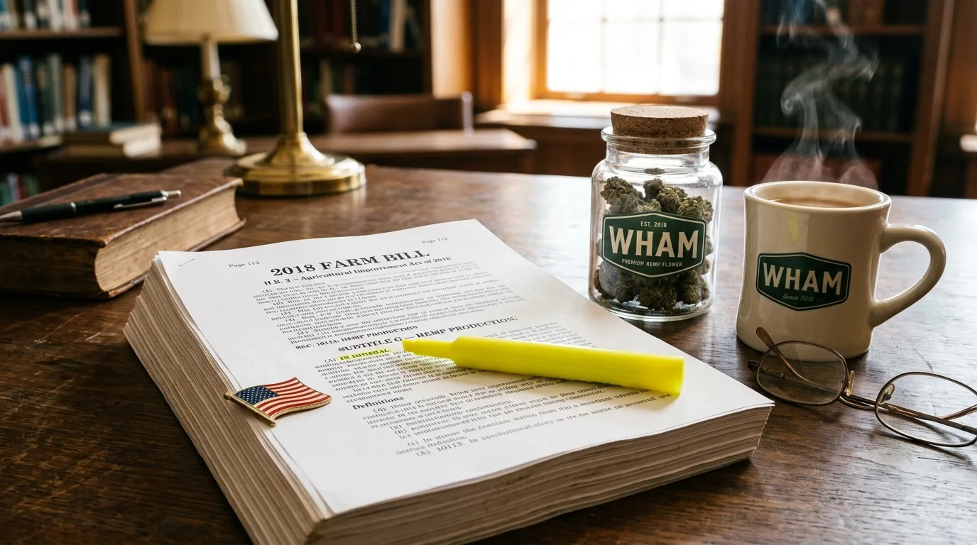 The 2018 Farm Bill Explained: How One Page of Federal Law Made THCa Legal