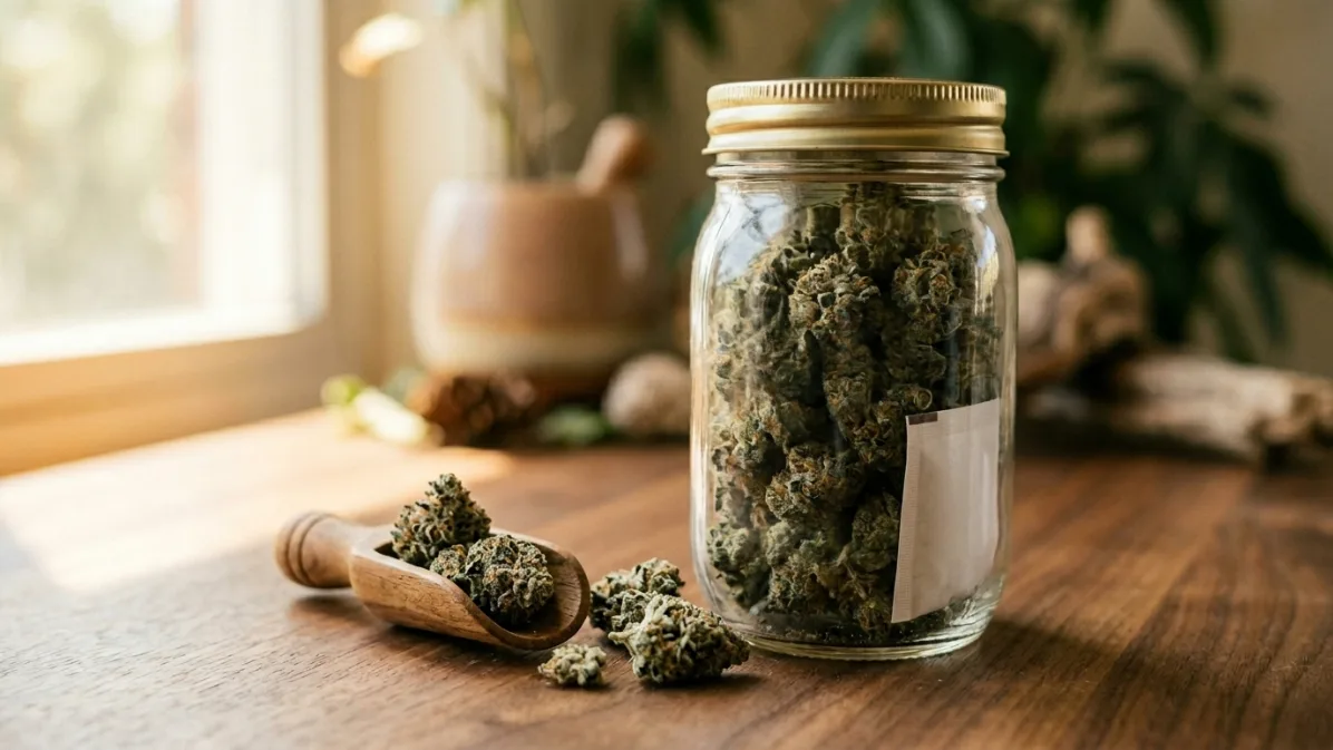 How to Store THCa Flower: The 62% Humidity Rule, the Five Enemies of Cannabis, and Why Your Mason Jar Beats Every Plastic Bag