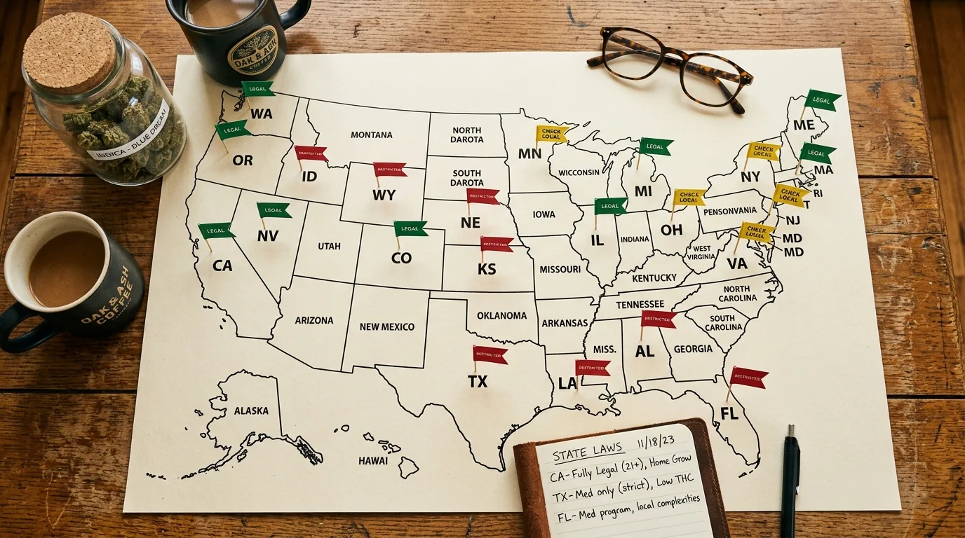 Is THCa Legal in Your State? The Updated 50-State Guide for 2026