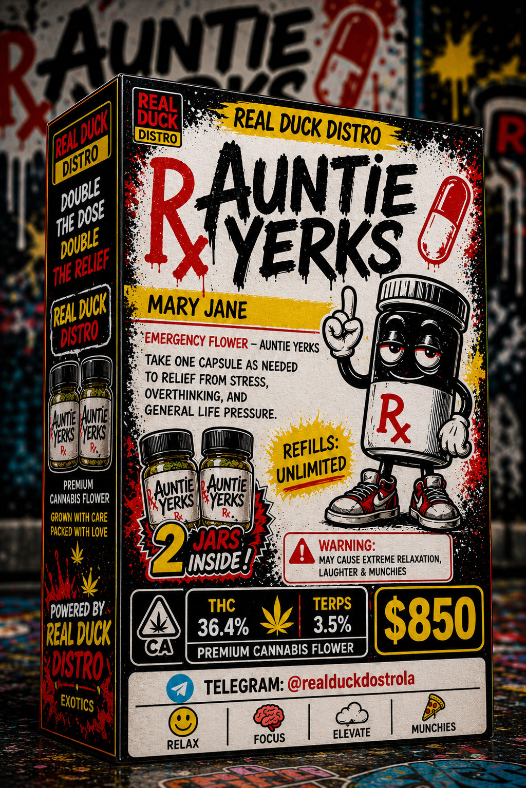 Auntie yerks