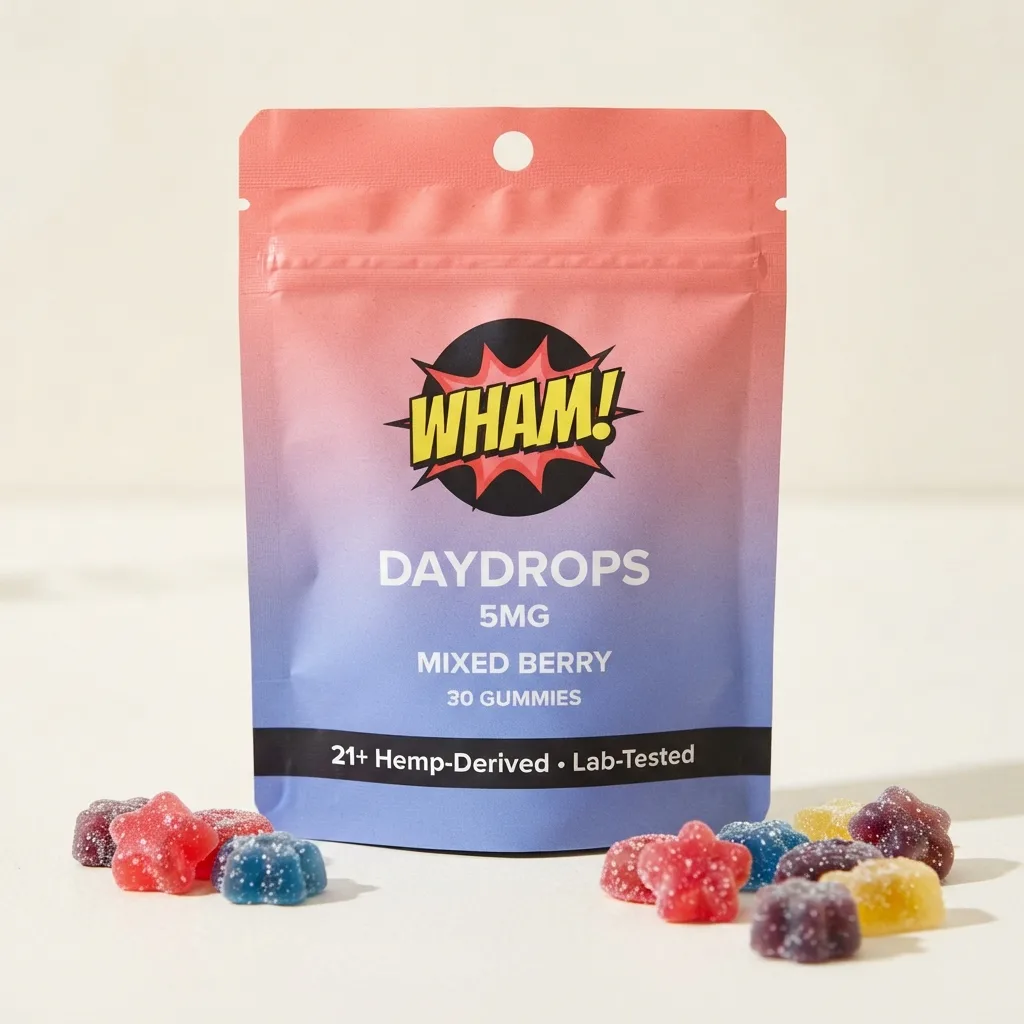 WHAM Daydrops — Micro Gummies (5mg)