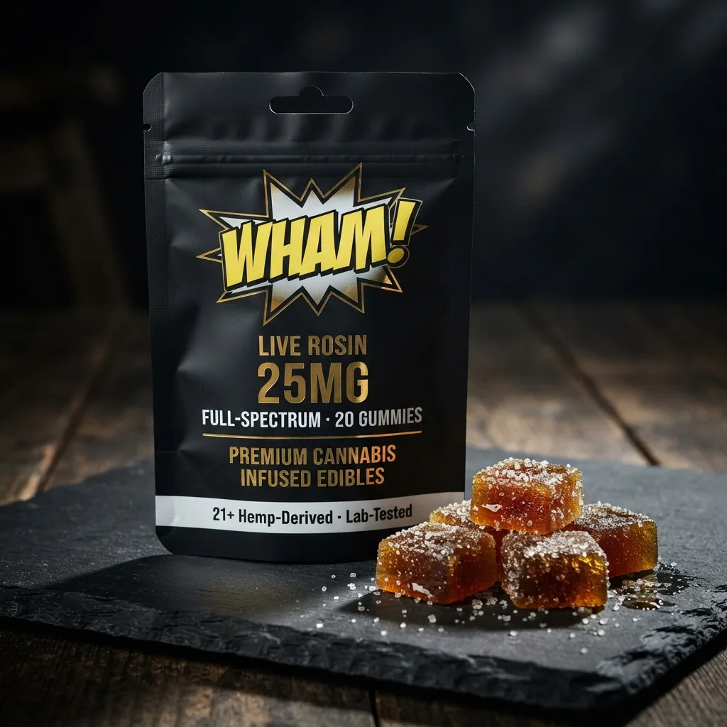 WHAM Live Rosin Gummies (25mg)