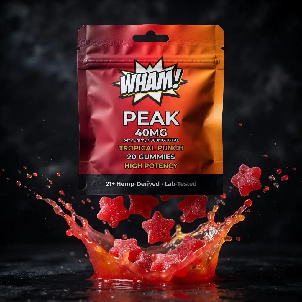 WHAM Peak — High-Potency Gummies (40mg)