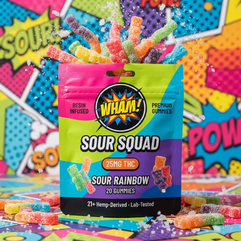 WHAM Sour Squad — Sour Gummies (25mg)